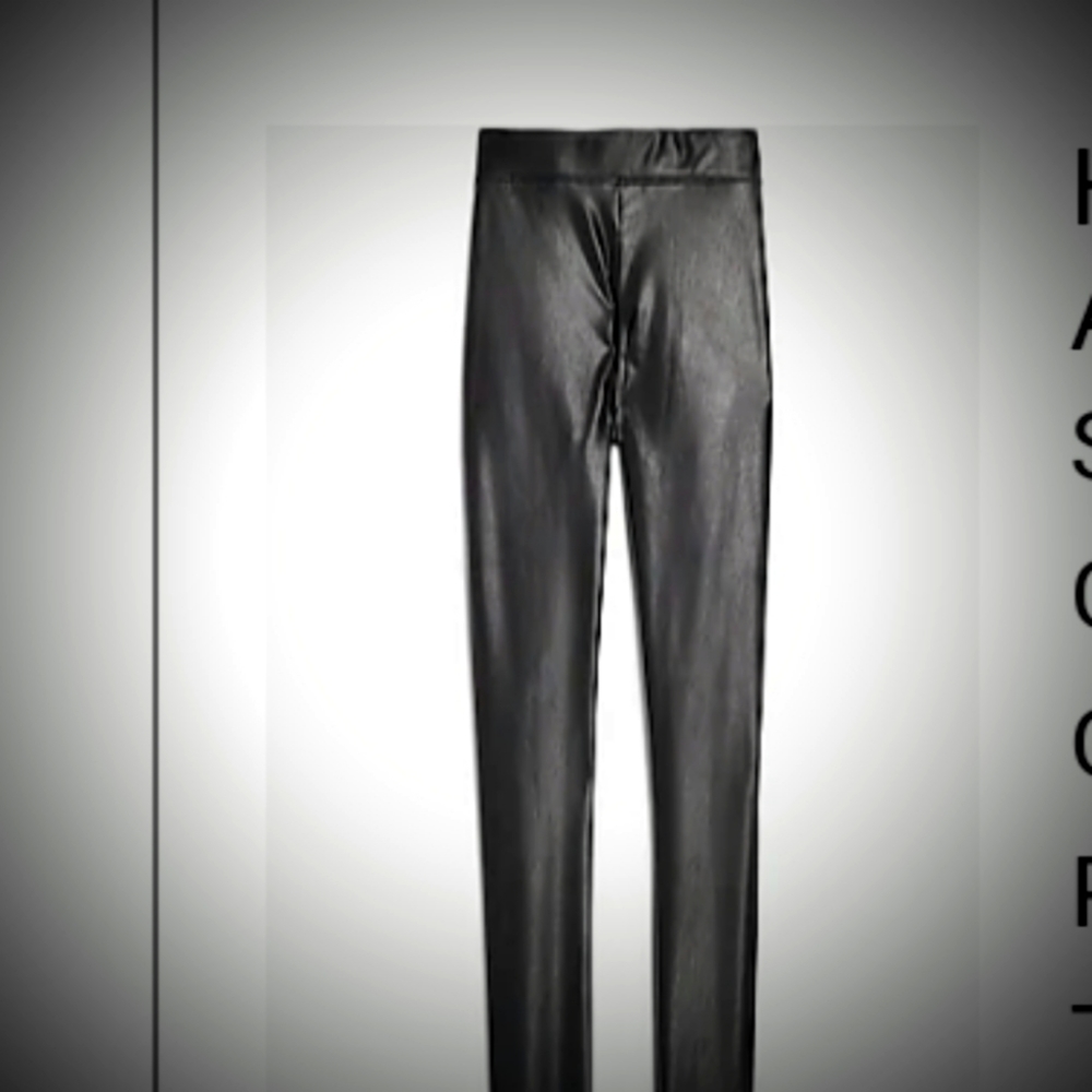 NWT women's Express faux leather leggings